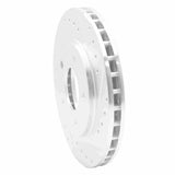 R1 Concepts 1988-1996 Buick Regal Front Right Drilled & Slotted Silver Brake Rotor by R1 Concepts 631-47019R