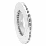 R1 Concepts 1988-1996 Buick Regal Front Right Drilled & Slotted Silver Brake Rotor by R1 Concepts 631-47019R