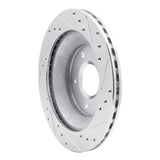 R1 Concepts 1988-1994 Chevrolet Corvette Front Left Drilled & Slotted Silver Brake Rotor by R1 Concepts 631-47021L