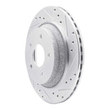 R1 Concepts 1988-1994 Chevrolet Corvette Front Right Drilled & Slotted Silver Brake Rotor by R1 Concepts 631-47021R