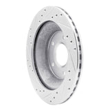 R1 Concepts 1988-1994 Chevrolet Corvette Front Right Drilled & Slotted Silver Brake Rotor by R1 Concepts 631-47021R