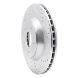 R1 Concepts 1988-1996 Chevrolet Corvette Left Front Drilled & Slotted Silver Brake Rotor by R1 Concepts 631-47023D