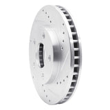 R1 Concepts 1990-1997 Buick LeSabre Front Right Drilled & Slotted Silver Brake Rotor by R1 Concepts 631-47026R