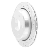 R1 Concepts 1994-1996 Chevrolet Caprice Rear Right Drilled & Slotted Silver Brake Rotor by R1 Concepts 631-47027R
