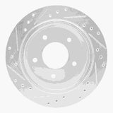R1 Concepts 1994-1996 Chevrolet Caprice Rear Right Drilled & Slotted Silver Brake Rotor by R1 Concepts 631-47027R