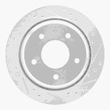 R1 Concepts 1994-1996 Chevrolet Caprice Rear Right Drilled & Slotted Silver Brake Rotor by R1 Concepts 631-47027R