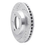 R1 Concepts 1967-1970 Chevrolet Bel Air Front Left Drilled & Slotted Silver Brake Rotor by R1 Concepts 631-47030L