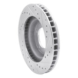 R1 Concepts 1967-1970 Chevrolet Bel Air Front Left Drilled & Slotted Silver Brake Rotor by R1 Concepts 631-47030L