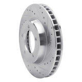 R1 Concepts 1967-1970 Chevrolet Caprice Front Right Drilled & Slotted Silver Brake Rotor by R1 Concepts 631-47030R