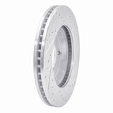Dynamic Friction 2005-2005 Buick LeSabre Front Left Drilled & Slotted Silver Brake Rotor by Dynamic Friction Company 631-47032L