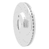Dynamic Friction 2005-2005 Buick Park Avenue Front Right Drilled & Slotted Silver Brake Rotor by Dynamic Friction Company 631-47032R