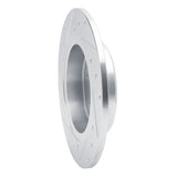 Dynamic Friction 2016-2023 Chevrolet Bolt EUV Rear Right Drilled & Slotted Silver Brake Rotor by Dynamic Friction Company 631-47052R