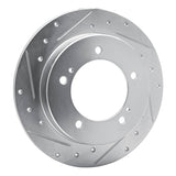 R1 Concepts 1983-1998 Chevrolet/Geo Tracker Front Right Drilled & Slotted Silver Brake Rotor by R1 Concepts 631-47058R