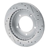 R1 Concepts 1991-1998 Chevrolet/Geo Tracker Front Left Drilled & Slotted Silver Brake Rotor by R1 Concepts 631-47059L