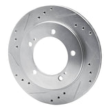 R1 Concepts 1999-2004 Chevrolet Tracker Front Left Drilled & Slotted Silver Brake Rotor by R1 Concepts 631-47060L