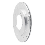 R1 Concepts 1999-2004 Chevrolet Tracker Front Right Drilled & Slotted Silver Brake Rotor by R1 Concepts 631-47060R