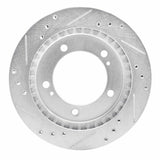 R1 Concepts 1999-2004 Chevrolet Tracker Front Right Drilled & Slotted Silver Brake Rotor by R1 Concepts 631-47060R