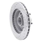 R1 Concepts 1977-1995 Buick LeSabre Front Right Drilled & Slotted Silver Brake Rotor by R1 Concepts 631-47061R