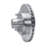 R1 Concepts 1982-1995 Buick Regal Front Left Drilled & Slotted Silver Brake Rotor by R1 Concepts 631-47062L