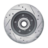 R1 Concepts 1982-1995 Buick Regal Front Left Drilled & Slotted Silver Brake Rotor by R1 Concepts 631-47062L
