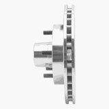 R1 Concepts 1982-1995 Buick Regal Front Right Drilled & Slotted Silver Brake Rotor by R1 Concepts 631-47062R