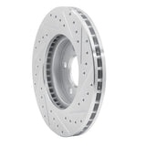 R1 Concepts 2001-2007 Buick Rendezvous Front Left Drilled & Slotted Silver Brake Rotor by R1 Concepts 631-47067L
