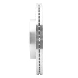 Dynamic Friction 2019-2026 Cadillac Vistiq Front Left Drilled & Slotted Silver Brake Rotor by Dynamic Friction Company 631-47080L