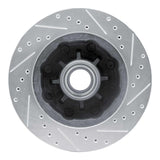 R1 Concepts 1974-2006 Chevrolet C30 Front Left Drilled & Slotted Silver Brake Rotor by R1 Concepts 631-48002L