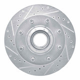 R1 Concepts 1974-2006 Chevrolet C30 Front Left Drilled & Slotted Silver Brake Rotor by R1 Concepts 631-48002L