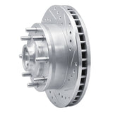 R1 Concepts 1974-2006 Chevrolet P30 Van Front Right Drilled & Slotted Silver Brake Rotor by R1 Concepts 631-48002R