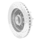 R1 Concepts 1971-1995 Chevrolet P20 Front Left Drilled & Slotted Silver Brake Rotor