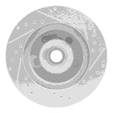 R1 Concepts 1983-1992 Chevrolet G20 Front Left Drilled & Slotted Silver Brake Rotor by R1 Concepts 631-48006L