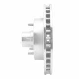 R1 Concepts 1983-1992 Chevrolet G20 Front Left Drilled & Slotted Silver Brake Rotor by R1 Concepts 631-48006L