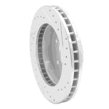 R1 Concepts 1988-2000 Cadillac Escalade Front Left Drilled & Slotted Silver Brake Rotor by R1 Concepts 631-48008L