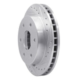 R1 Concepts 1988-2000 Cadillac Escalade Front Right Drilled & Slotted Silver Brake Rotor by R1 Concepts 631-48008R
