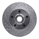 R1 Concepts 1988-1991 Chevrolet C1500 Front Left Drilled & Slotted Silver Brake Rotor by R1 Concepts 631-48009L