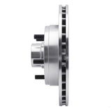 R1 Concepts 1988-1991 Chevrolet C1500 Front Left Drilled & Slotted Silver Brake Rotor by R1 Concepts 631-48009L