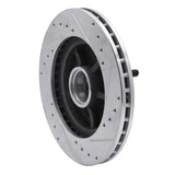 R1 Concepts 1988-1991 Chevrolet C1500 Front Left Drilled & Slotted Silver Brake Rotor by R1 Concepts 631-48009L