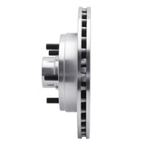 R1 Concepts 1988-1991 Chevrolet C1500 Front Right Drilled & Slotted Silver Brake Rotor by R1 Concepts 631-48009R