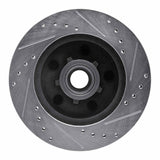 R1 Concepts 1988-1994 Chevrolet C1500 Front Left Drilled & Slotted Silver Brake Rotor by R1 Concepts 631-48010L