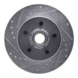 R1 Concepts 1988-1994 Chevrolet C1500 Front Left Drilled & Slotted Silver Brake Rotor by R1 Concepts 631-48010L