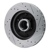 R1 Concepts 1988-1996 Chevrolet C2500 Front Left Drilled & Slotted Silver Brake Rotor by R1 Concepts 631-48011L