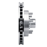 R1 Concepts 1988-1996 Chevrolet C2500 Front Right Drilled & Slotted Silver Brake Rotor by R1 Concepts 631-48011R