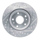 R1 Concepts 1988-1989 Chevrolet C3500 Front Left Drilled & Slotted Silver Brake Rotor by R1 Concepts 631-48012L