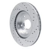 R1 Concepts 1988-1989 Chevrolet C3500 Front Left Drilled & Slotted Silver Brake Rotor by R1 Concepts 631-48012L