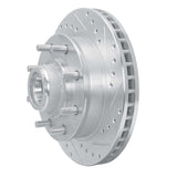 R1 Concepts 1988-1996 Chevrolet C3500 Front Right Drilled & Slotted Silver Brake Rotor by R1 Concepts 631-48013R