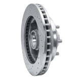 R1 Concepts 1988-1996 Chevrolet C3500 Front Right Drilled & Slotted Silver Brake Rotor by R1 Concepts 631-48013R