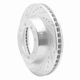 R1 Concepts 1976-1996 Chevrolet P40 Front Left Drilled & Slotted Silver Brake Rotor by R1 Concepts 631-48014L