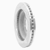 R1 Concepts 1976-1996 Chevrolet C3500HD Front Right Drilled & Slotted Silver Brake Rotor by R1 Concepts 631-48014R