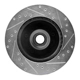R1 Concepts 1990-2002 Chevrolet Astro Front Left Drilled & Slotted Silver Brake Rotor by R1 Concepts 631-48015L